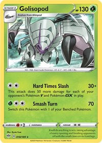 Golisopod (18) - SWSH03: Darkness Ablaze (SWSH03)