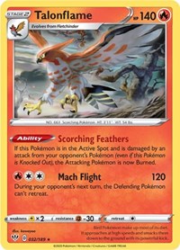Talonflame (32) - SWSH03: Darkness Ablaze (SWSH03)