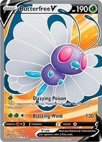 Butterfree V (Full Art) (177) - SWSH03: Darkness Ablaze (SWSH03)