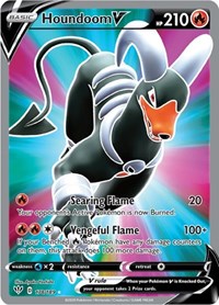 Houndoom V (Full Art) (178) - SWSH03: Darkness Ablaze (SWSH03)