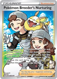 Pokemon Breeder's Nurturing (Full Art) (188) - SWSH03: Darkness Ablaze (SWSH03)