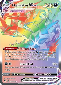 Eternatus VMAX (Secret) (192) - SWSH03: Darkness Ablaze (SWSH03)