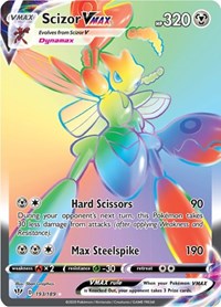 Scizor VMAX (Secret) (193) - SWSH03: Darkness Ablaze (SWSH03)