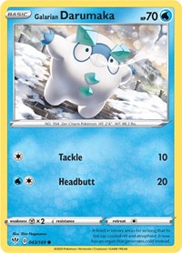 Galarian Darumaka (43) - SWSH03: Darkness Ablaze (SWSH03)