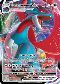 Salamence VMAX (144) - SWSH03: Darkness Ablaze (SWSH03)