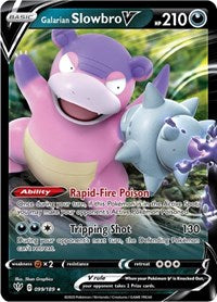 Galarian Slowbro V (99) - SWSH03: Darkness Ablaze (SWSH03)