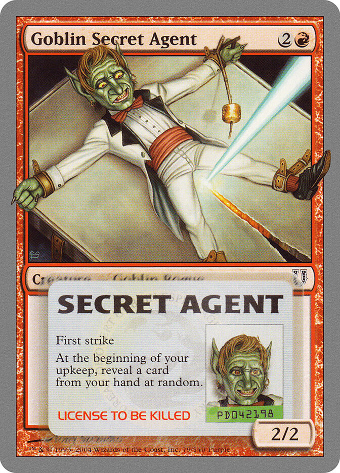 Goblin Secret Agent (79) - Unhinged (UNH)