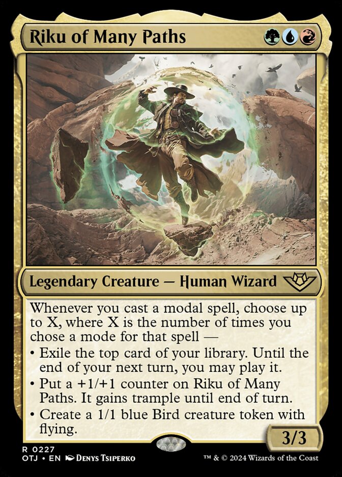 Riku of Many Paths (227) - Outlaws of Thunder Junction (OTJ)