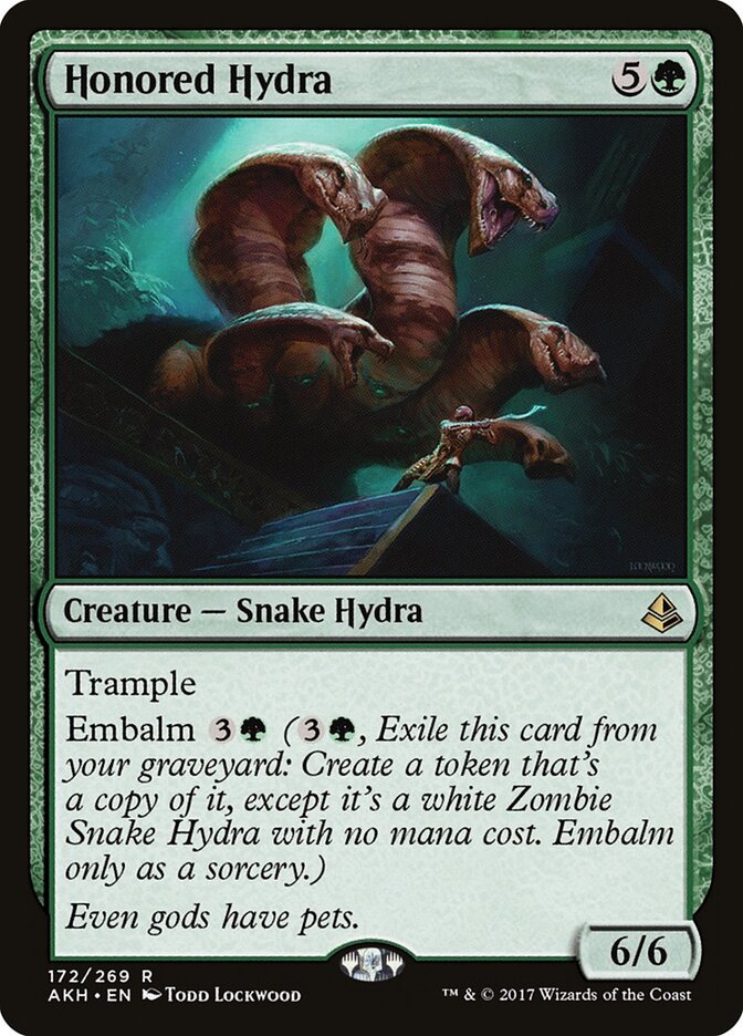 Honored Hydra (172) - Amonkhet (AKH)