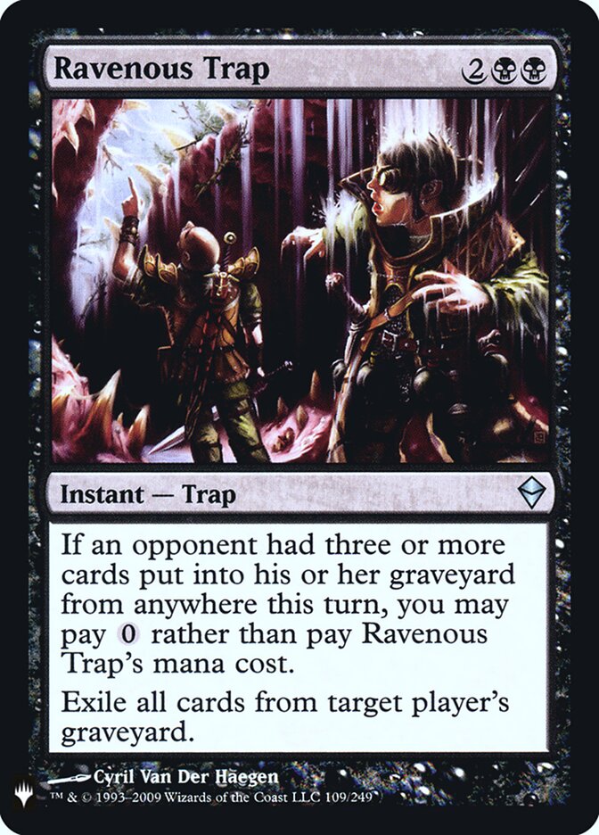 Ravenous Trap (ZEN-109) - The List (PLST)