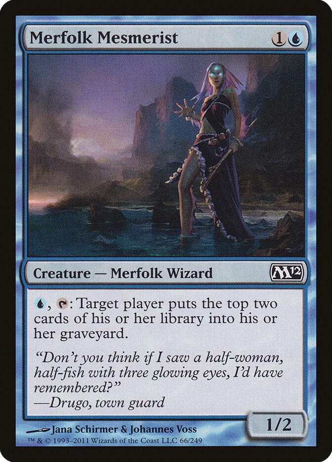Merfolk Mesmerist (66) - Magic 2012 (M12)