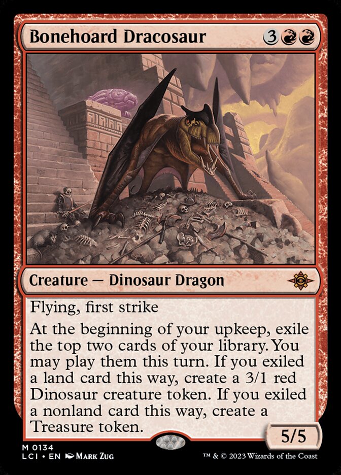 Bonehoard Dracosaur (134) - The Lost Caverns of Ixalan (LCI)