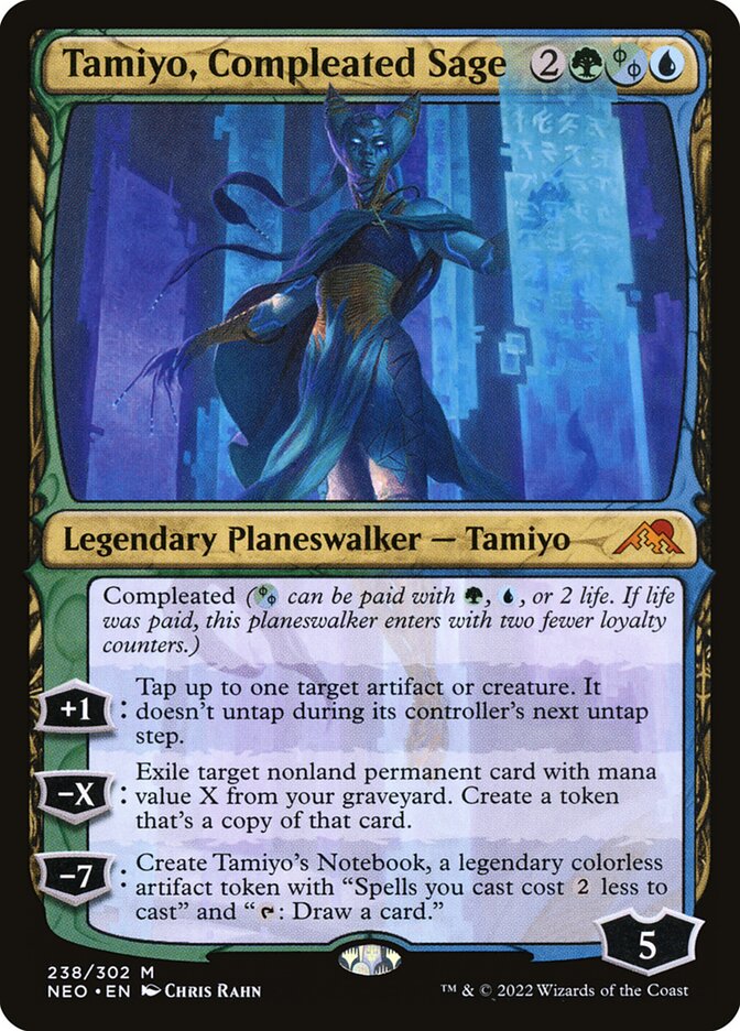 Tamiyo, Compleated Sage (238) - Kamigawa: Neon Dynasty (NEO)