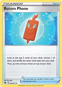 Rotom Phone (64) - Champion's Path (CHP)