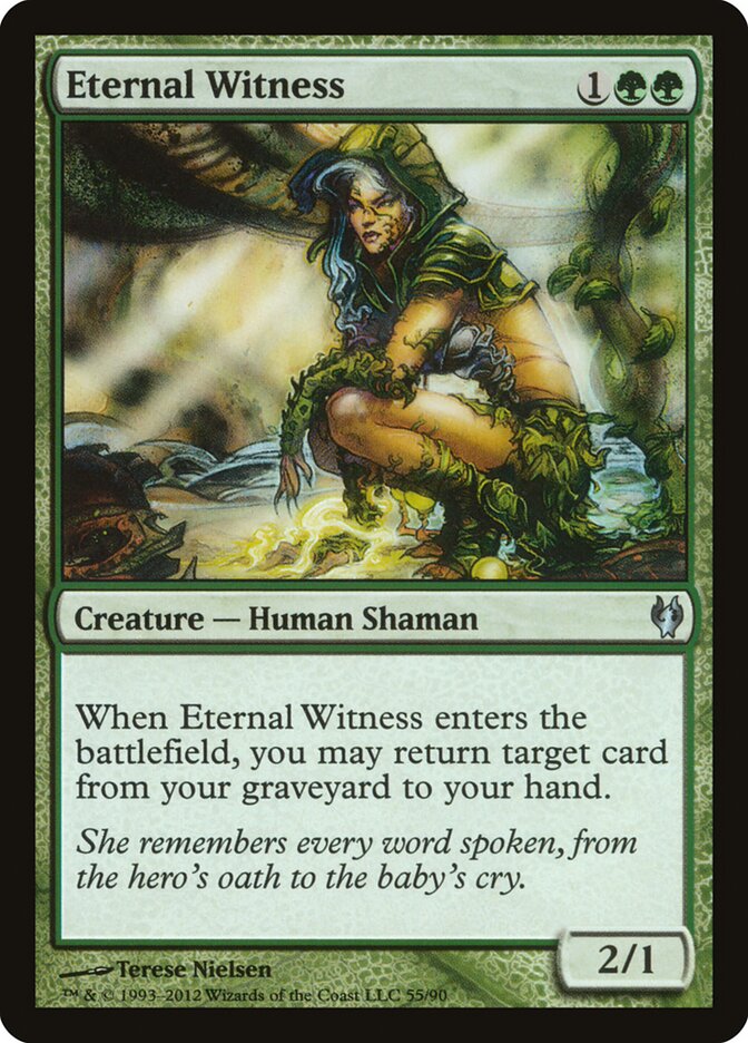 Eternal Witness (55) - Duel Decks: Izzet vs. Golgari (DDJ)
