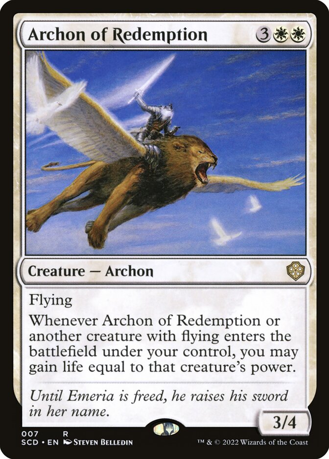Archon of Redemption (7) - Starter Commander Decks (SCD)