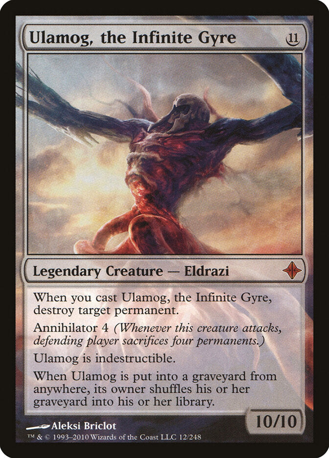 Ulamog, the Infinite Gyre (12) - Rise of the Eldrazi (ROE)
