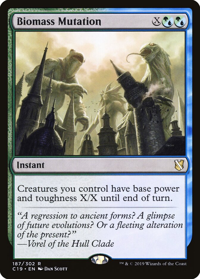 Biomass Mutation (187) - Commander 2019 (C19)