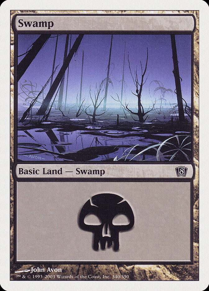 Swamp (340) - Eighth Edition (8ED)