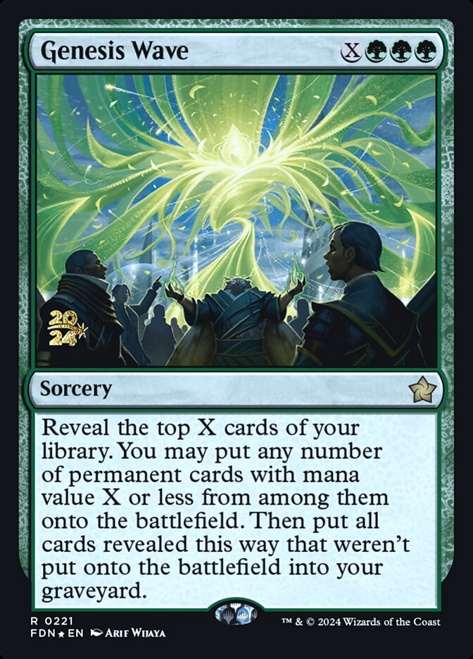 Genesis Wave (221s) - Foundations Promos (PFDN)