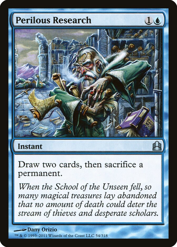 Perilous Research (54) - Commander 2011 (CMD)