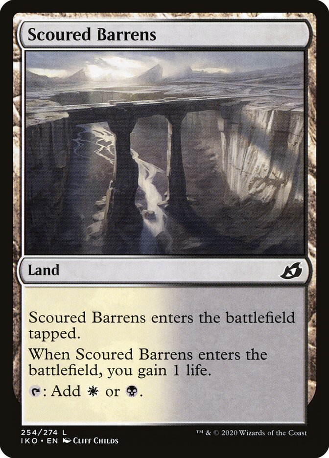 Scoured Barrens (254) - Ikoria: Lair of Behemoths (IKO)