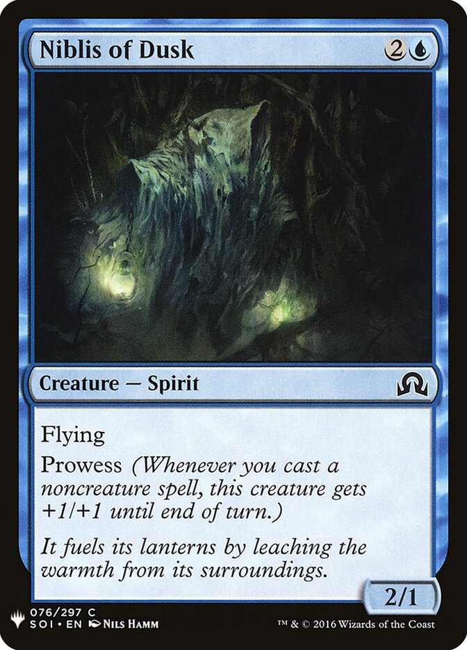 Niblis of Dusk (SOI-76) - The List (PLST)