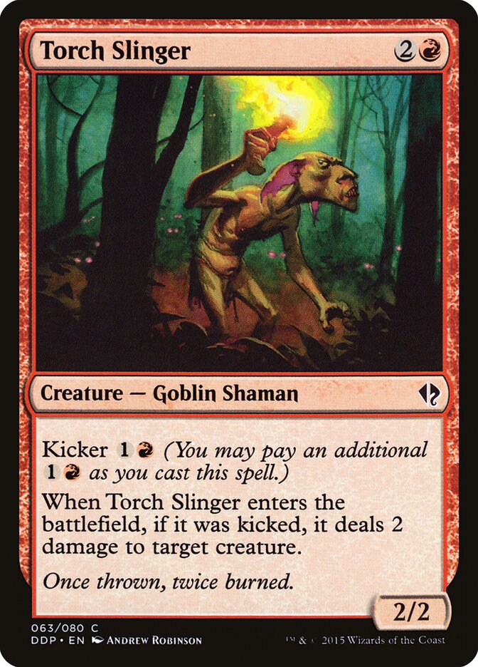 Torch Slinger (63) - Duel Decks: Zendikar vs. Eldrazi (DDP)