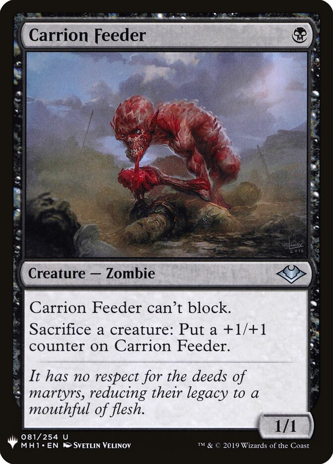 Carrion Feeder (MH1-81) - The List (PLST)