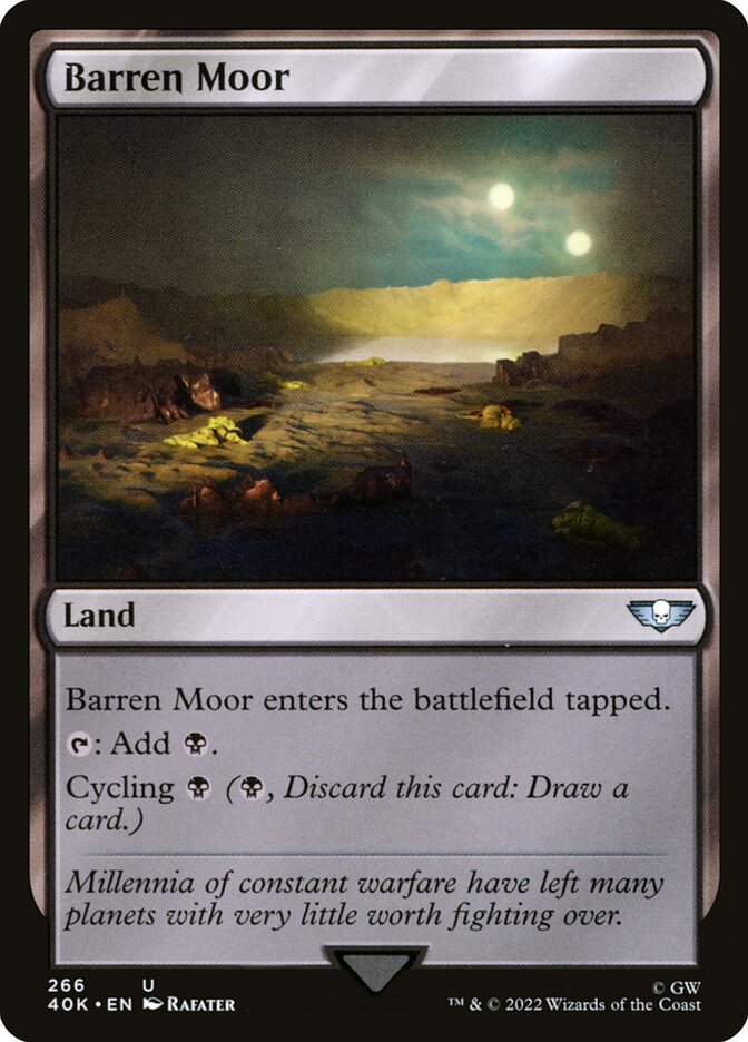 Barren Moor (266) - Warhammer 40,000 Commander (40K)
