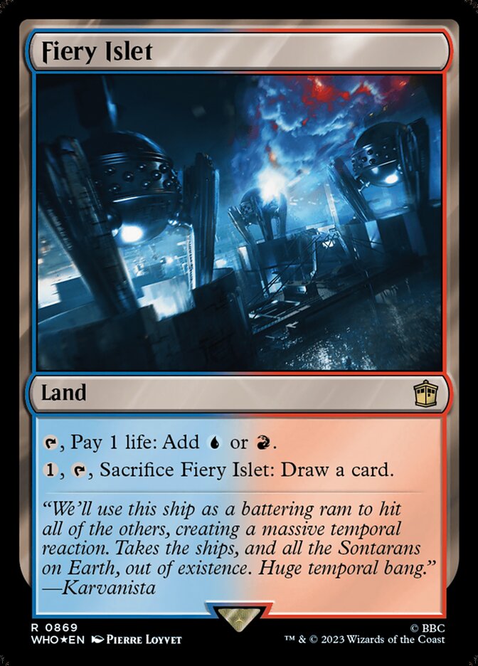 Fiery Islet (869) - Doctor Who (WHO)
