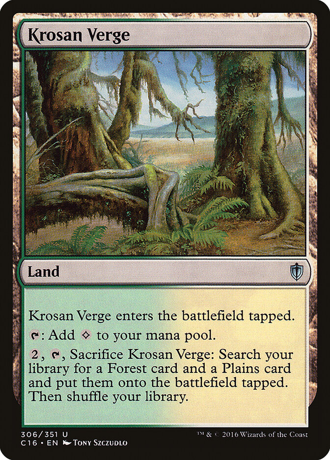 Krosan Verge (306) - Commander 2016 (C16)