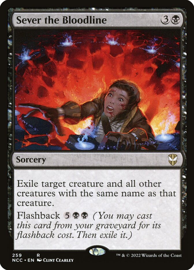 Sever the Bloodline (259) - New Capenna Commander (NCC)