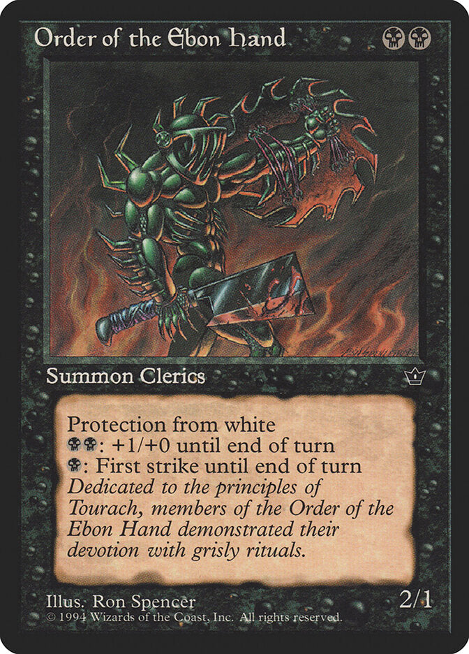 Order of the Ebon Hand (42c) - Fallen Empires (FEM)
