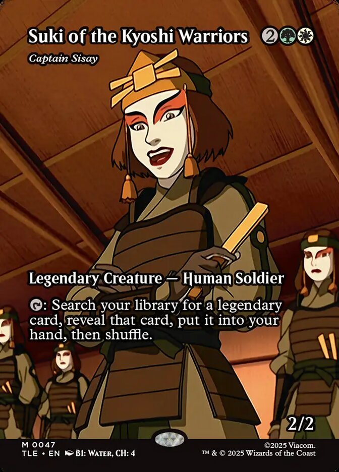 Suki of the Kyoshi Warriors - Captain Sisay (47) - Avatar: The Last Airbender Eternal (TLE)