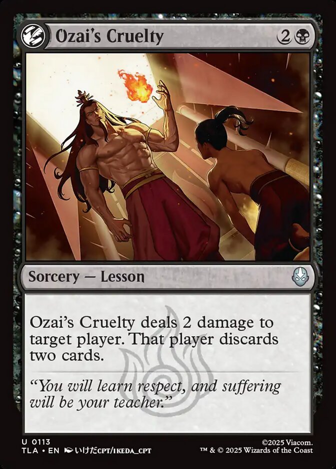 Ozai's Cruelty (113) - Avatar: The Last Airbender (TLA)