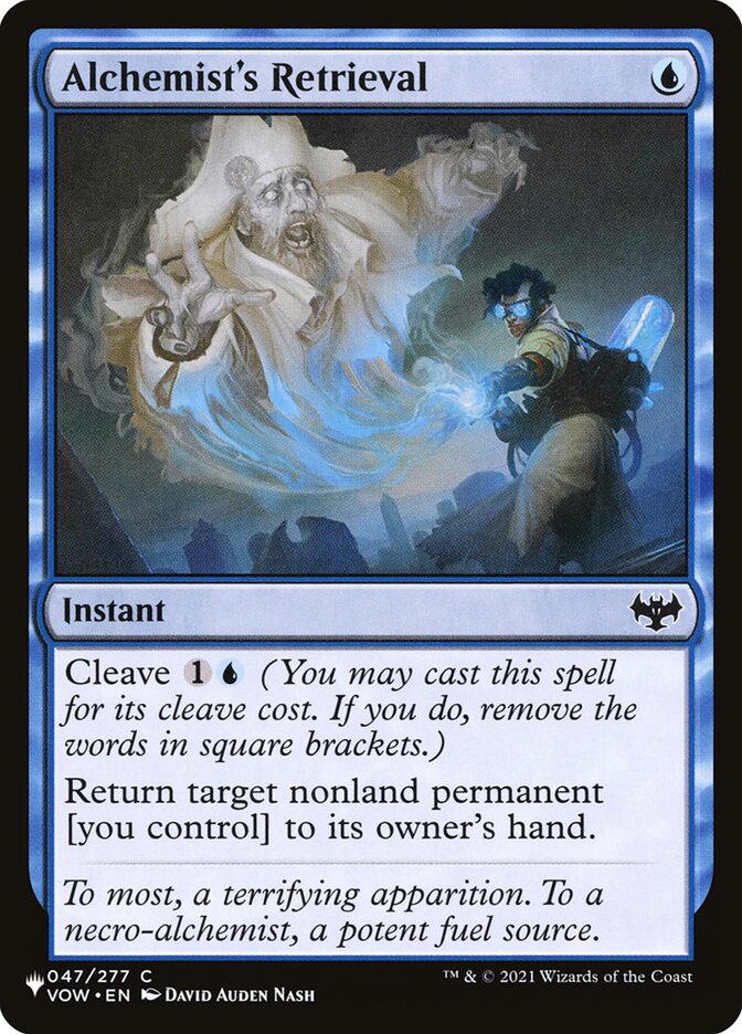 Alchemist's Retrieval (VOW-47) - The List (PLST)