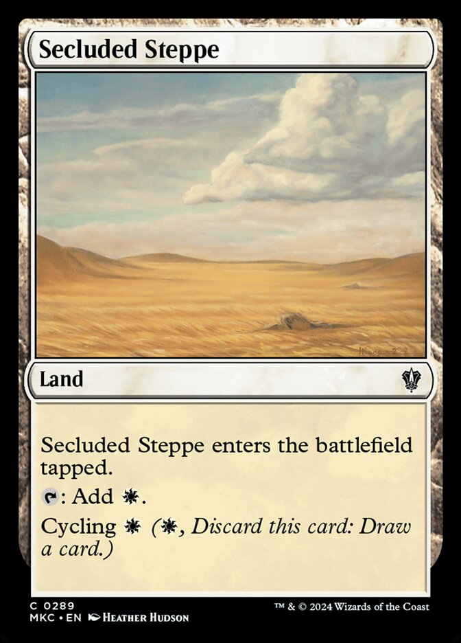 Secluded Steppe (289) - Murders at Karlov Manor Commander (MKC)