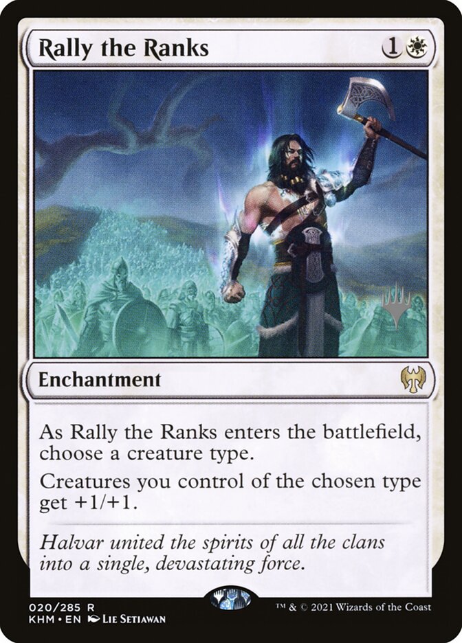Rally the Ranks (20p) - Kaldheim Promos (PKHM)