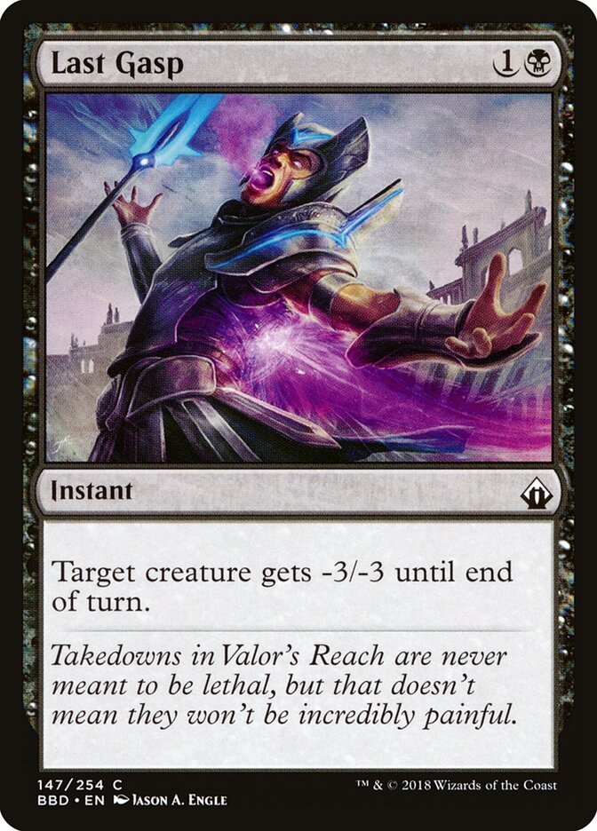 Last Gasp (147) - Battlebond (BBD)