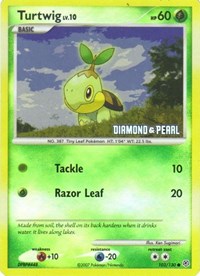 Turtwig - 103/130 (103) - Burger King Promos (BKP)