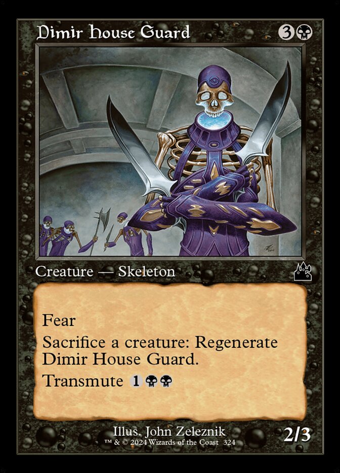 Dimir House Guard (324) - Ravnica Remastered (RVR)