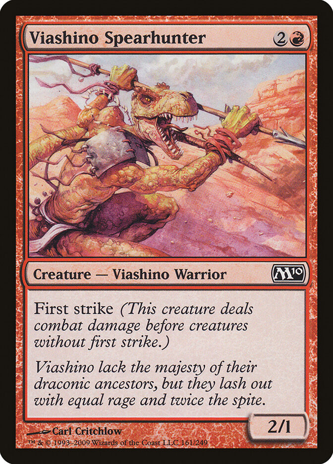 Viashino Spearhunter (161) - Magic 2010 (M10)