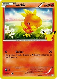 Torchic (11) - McDonald's 25th Anniversary Promos (M21)