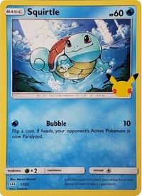Squirtle (17) - McDonald's 25th Anniversary Promos (M21)