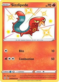 Sizzlipede (SV018) - Shining Fates: Shiny Vault (SHFSV)