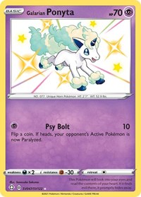 Galarian Ponyta (SV047) - Shining Fates: Shiny Vault (SHFSV)