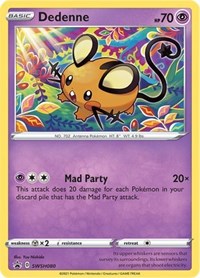 Dedenne - (SWSH080) - SWSH: Sword & Shield Promo Cards (SWSD)