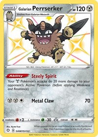 Galarian Perrserker (SV087) - Shining Fates: Shiny Vault (SHFSV)