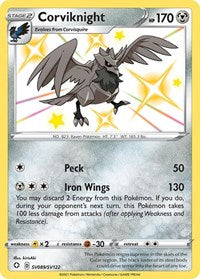 Corviknight (SV089) - Shining Fates: Shiny Vault (SHFSV)